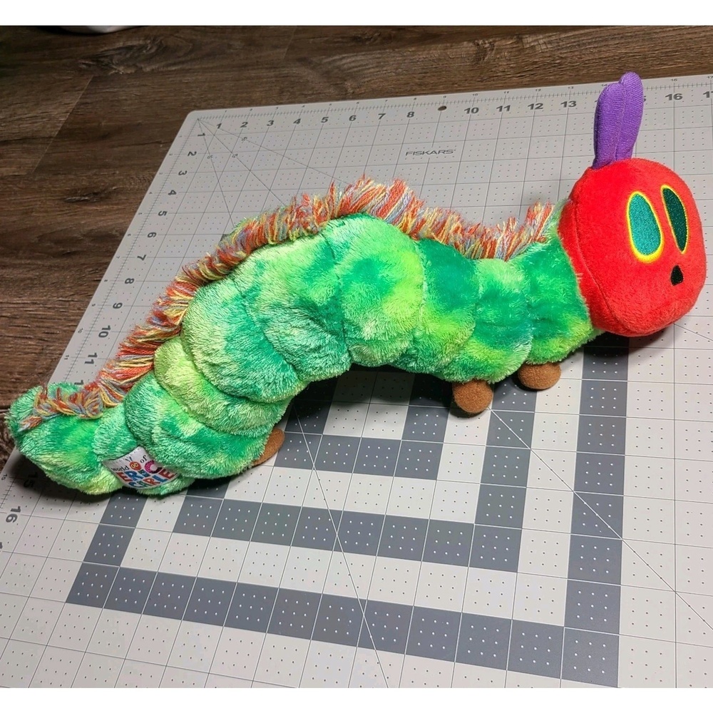 World Of Eric Carle Plush Stuffed Animal The Very Hungry Caterpillar Plush Lovey